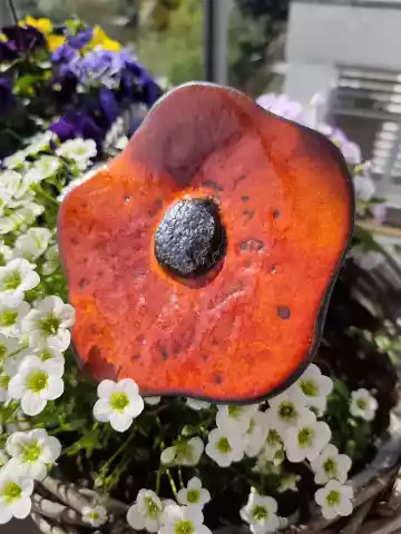 kwiat ceramiczny poidło