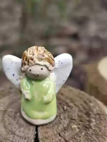 anioł ceramiczny mini