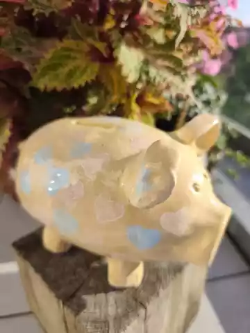 Skarbonka ceramiczna świnka