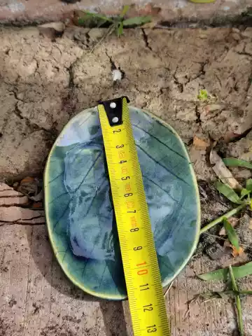 mydelniczka ceramiczna liść