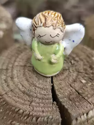 anioł ceramiczny mini