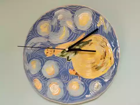 zegar ceramiczny z Małym księciem