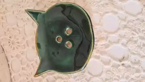 mydelniczka ceramiczna kot