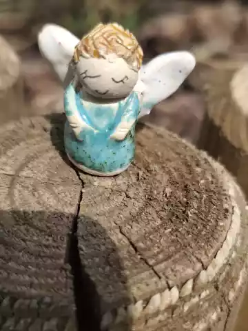 anioł ceramiczny mini