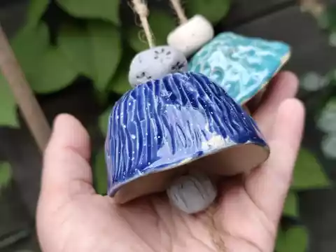 dzwonki ceramiczne 2 szt