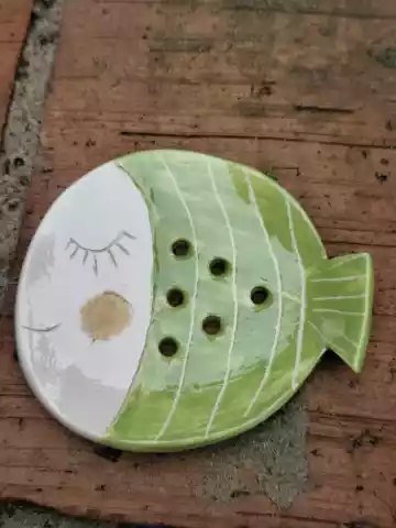mydelniczka ceramiczna rybka