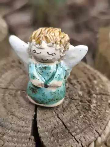 anioł ceramiczny mini