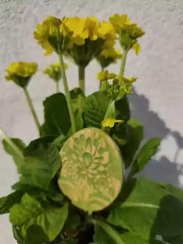 jajko ceramiczne na druciku