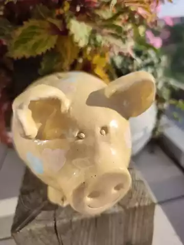 Skarbonka ceramiczna świnka