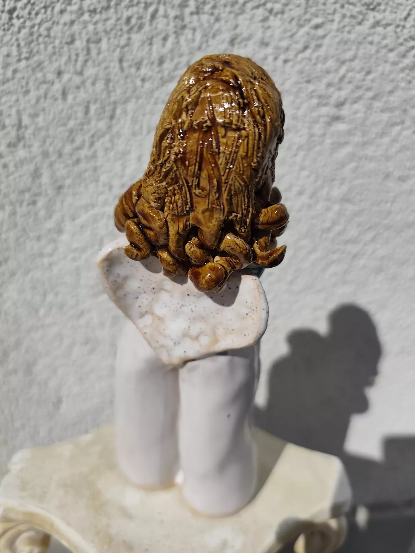 anioł ceramiczny