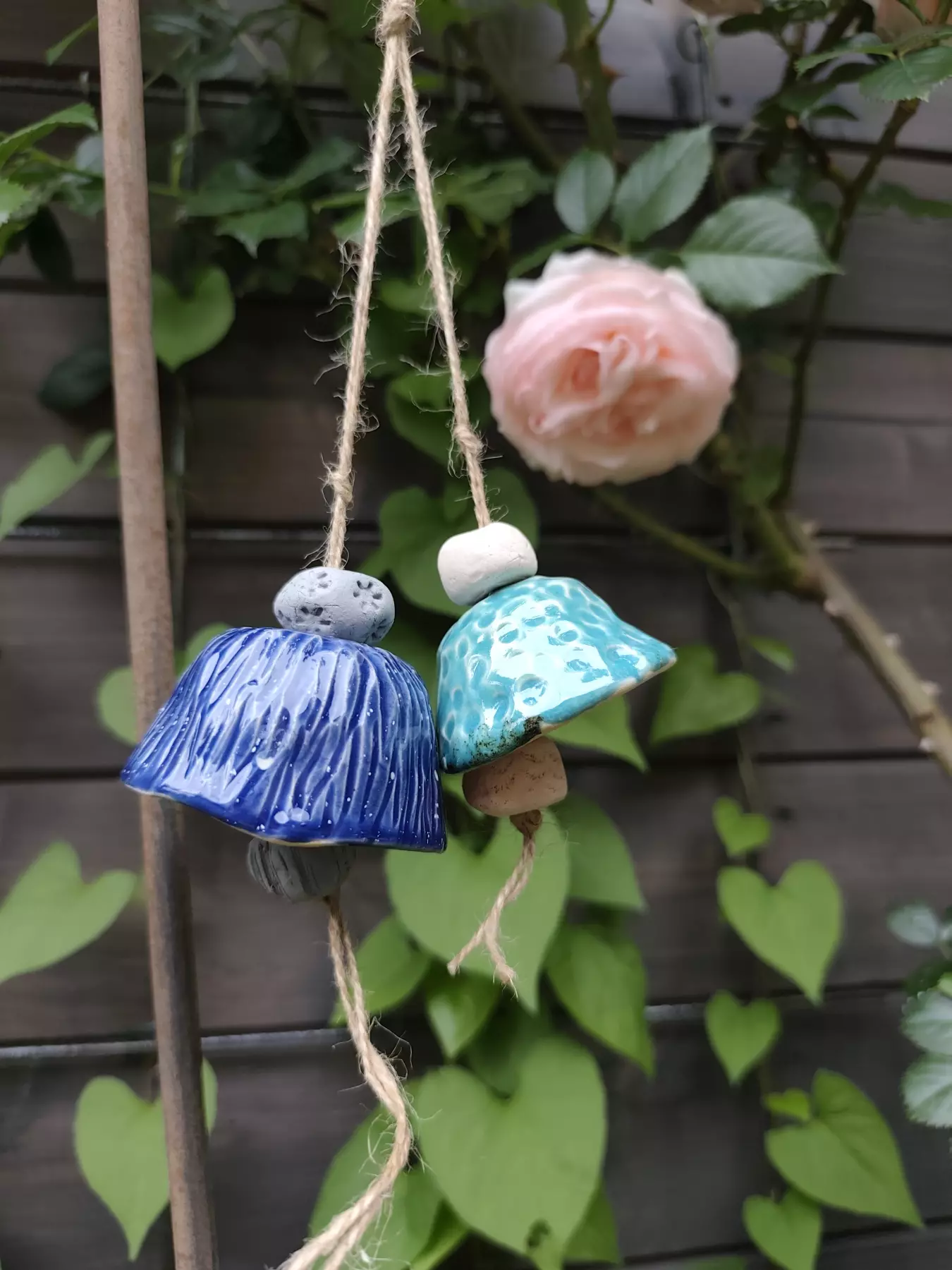 dzwonki ceramiczne 2 szt