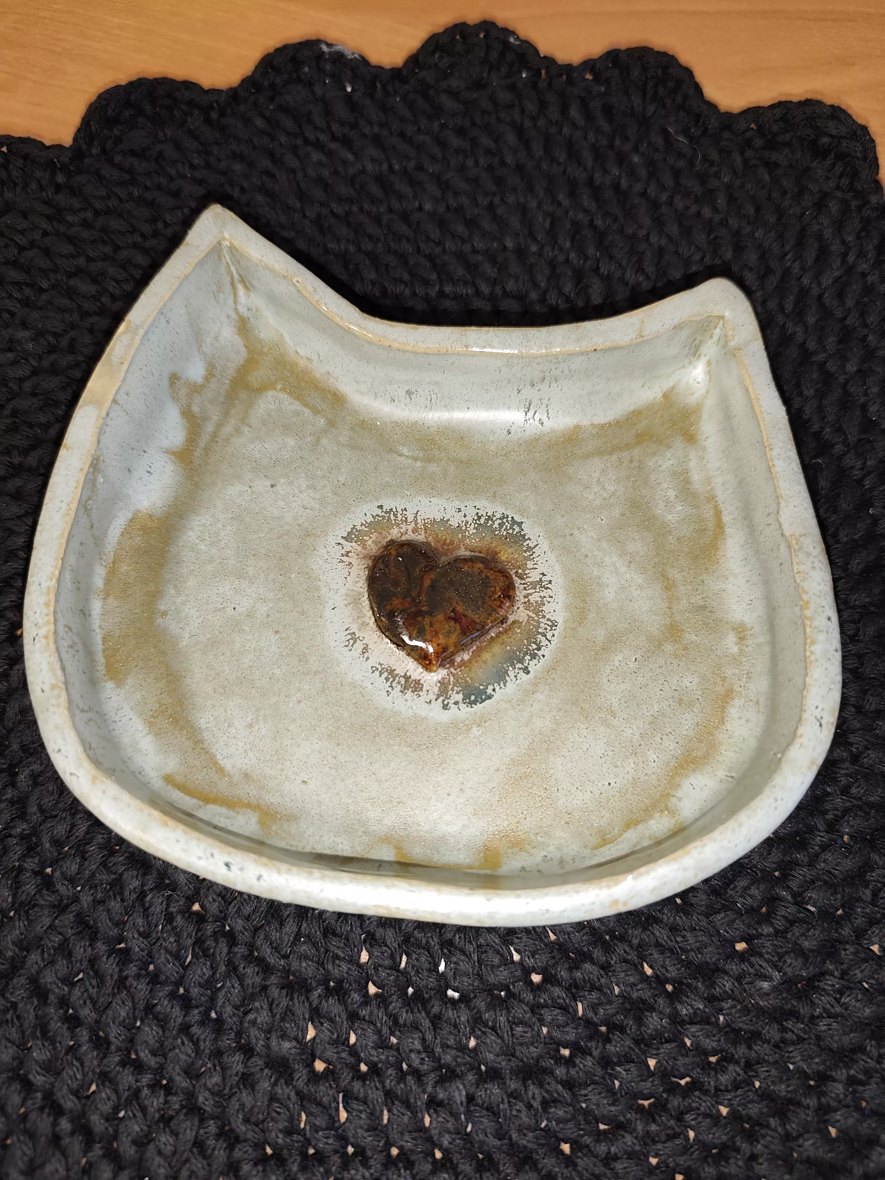 miseczka w kształcie kota